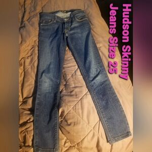 Hudson Jeans Women's Skinny Denim - Dark Blue